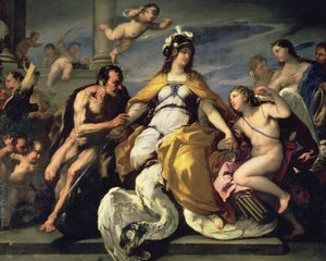 Liefde en de Ondeugden Ontwapenen het Oordeel door Paolo di Matteis